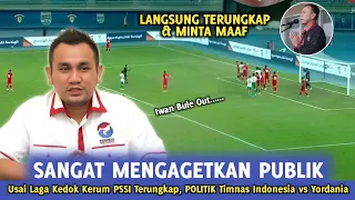 🔴BIKIN PUBLIK HEBOH! Usai Laga Sosok Ini Bongkar POLITIK Dibalik Kekalahan Indonesia 0-1 Yordania