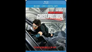 Mission Impossible Ghost Protocol 2012 Blu-ray menu walkthrough