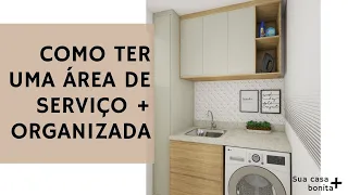 Organização de área de serviço