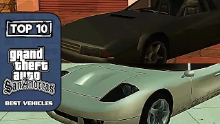 Top 10 Best Vehicles in GTA SA (Original)