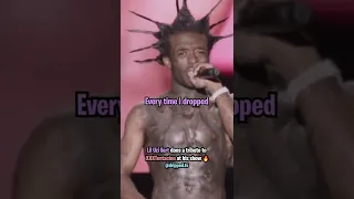 Lil Uzi Vert Does a Tribute to XXXTentacion at His Show 🤍