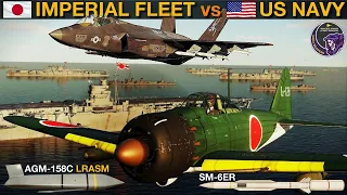 Modernized 2025 US Carrier Group vs WWII IJN Pearl Harbor Strike Fleet (Naval Battle 78) | DCS