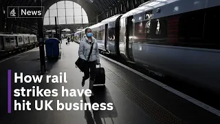 Christmas trade hit by rail strikes with no breakthrough in talks