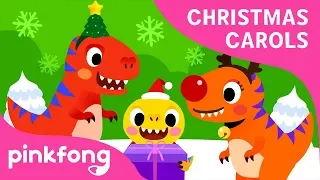 We Wish You a T-Rexmas | Christmas Carol | Dinosaur Song | Pinkfong Songs for Children