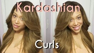 Tutorial || Kim Kardashian Inspired Curls