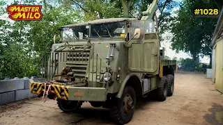 Eerste meters rijden met DAF takeldoos #1028