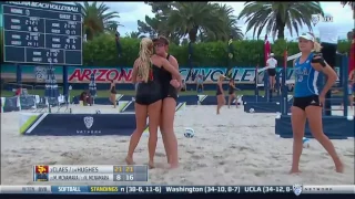 Beach Volleyball: Pac-12 Championship - USC 3, UCLA 2 - Highlights 4/28/17