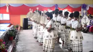 Adi Cakobau School performs at Presidential Thanksgiving Service