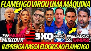 IMPRENSA ESPORTIVA de TODO BRASIL RASGA ELOGIOS ao FLAMENGO ! "FLAMENGO É UMA MÁQUINA DEMOLIDORA!"