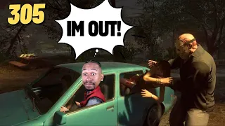 HIJACKING THE GETAWAY CAR! Friday the 13th Game #305