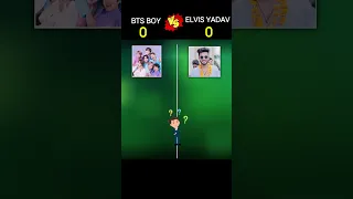 BTS boy Vs Elvish Yadav ❓#viralreels #shortfeed