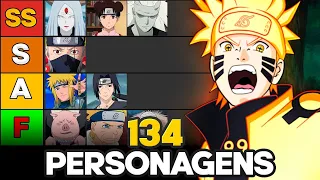 RANKING DOS PERSONAGENS DE NARUTO - TIERLIST