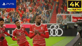 eFootball 2023 - FC BAYERN MUNICH vs CHELSEA - UCL - ALLIANZ ARENA STADIUM - PS5 GAMEPLAY - 4K HDR