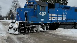 Caution.. Bumpy Rail Road Ahead & That Was Sketchy Too! #train #trains #trainvideo | Jason Asselin