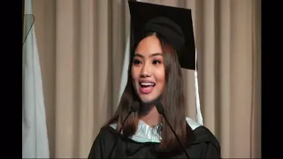 De La Salle University (DLSU) Graduation Speech on Bucket List - Angeli Andan