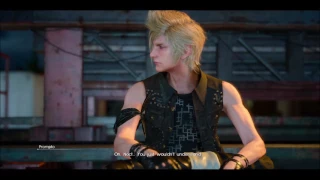 Final Fantasy XV - Prompto about himself (Japanese Dub)