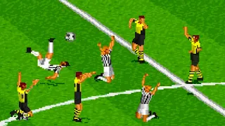 UEFA Champions League 1996/97 - Borussia Dortmund vs Juventus - Gameplay PC HD [DOSBox]