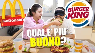 McDonald's VS Burger King DA BENDATI 🍔 CHALLENGE