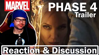 Marvel Phase 4 Trailer!!! Reaction & Discussion (Eternals, Thor Love & Thunder, Black Panther 2)