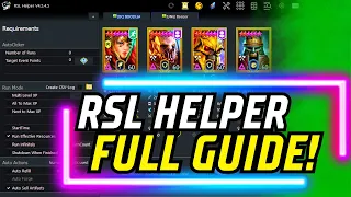 2024 RSL HELPER COMPLETE GUIDE! ALL YOU NEED TO KNOW! | RAID: SHADOW LEGENDS