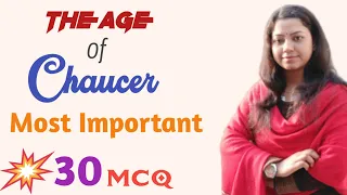 Age of Chaucer | important questions from age of Chaucer |MCQs | Ugc net English literature.