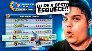 QUANDO EU VOU PRO TORNEIO GLOBAL COM MEU DECK PRINCIPAL E DUAS EVOLUÇOES... ISSO ACONTECE!