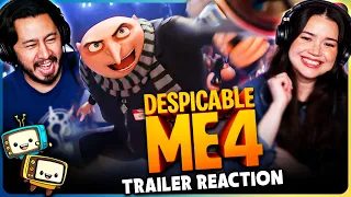 DESPICABLE ME 4 Trailer Reaction! | Steve Carell | Will Ferrell | Sofía Vergara | Kristen Wiig