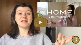 30 Days of Yoga with Adrienne Review // Home a 30 Day Yoga Journey