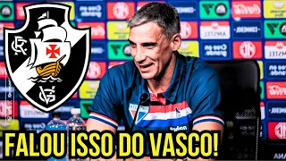 RAPAZ! OLHA O QUE TREINADOR DO FORTALEZA FALOU ANTES DO JOGO CONTRA O VASCO!