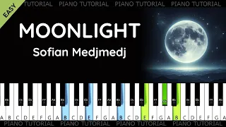 Sofian Medjmedj - Moonlight (noty | MIDI | piano tutorial | klavír | akordy | noty | české písničky)