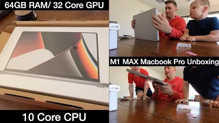 UNBOXING The Top SPEC 16" 2021 MacBook Pro M1 MAX Plus Sound and editing