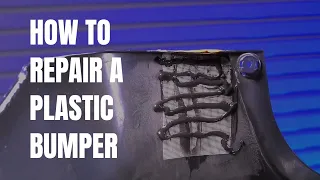 How To Repair A Plastic Bumper On A Car