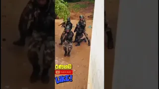 අති දුශ්කර පුහුණුව | Sri Lanka Army Special Training Soldiers #shorts #short #trending #viral #new