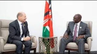 President Ruto holds bilateral talks with Chancellor of Germany Olaf Scholz at StateHouse, Nairobi.