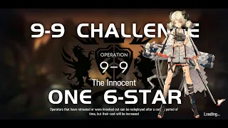 9-9 CM Challenge Mode | Main Theme Campaign | Ultra Low End Squad |【Arknights】