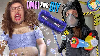 The SANITIZING CHAMBER & DIY Supplies (FV Family Tik Tok Makeover REVEAL Vlog)