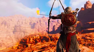 Assassin's Creed Origins: Stealth Kills - Outpost Clearing - Gameplay