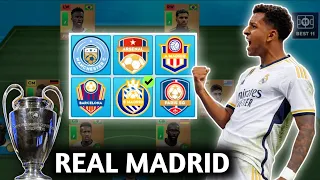 Champions With Real Madrid: DLS24 Champions League Run