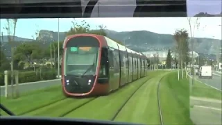 Tram Nice,ligne 3 Aéroport Terminal 2 St Isidore