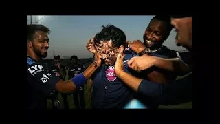 Rohit Sharma birthday celebration in dressing room during Ipl