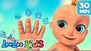 The Finger Family - Nursery Rhymes for Kids | LooLoo KIDS