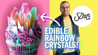 Rainbow Crystal Cupcakes **CHROMATICA** - The Scran Line