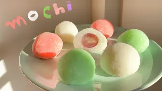 How to Make Mochi Without Glutinous Rice | Mochi Recipe With Gluten-Free Rice Flour 🍡