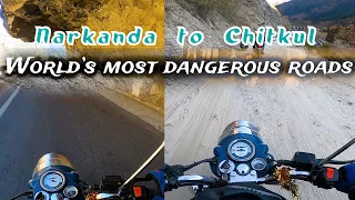 Narkanda to Chitkul || World's Most Dangerous Road || Adventurous Journey || #HimachalTravel
