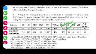 SSC CHSL 2020 Final Result out🔥 SSC CHSL 2020 Final Cutoff SSC CHSL 2020 Joining Letter #sscjoining