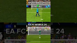 ПЕНАЛЬТИ В FC MOBILE И eFotball  #fifa #fifamobile #fcmobile #efootball24 #shorts