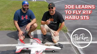 Habu STS 70mm EDF Smart Jet RTF with SAFE Beginner Joe's First Flights Ever