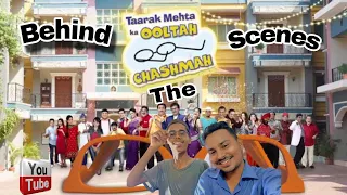 Behind The scenes shooting 😂 |Taarak Metha ka Ooltah Chashmah |Vlogs |Comedy Show |Champaklal Jetha|