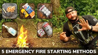 Corporals Corner Mid-Week Video #10 Five Emergency Fire Starting Methods