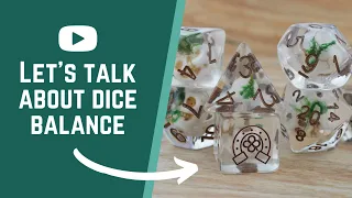 Debunking the salt-water test for dice balance